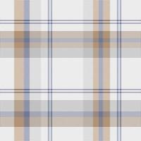 Tartan or plaid pastel color pattern. vector