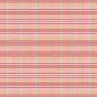 Tartan or plaid pastel color pattern. vector