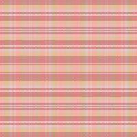 Tartan or plaid pastel color pattern. vector