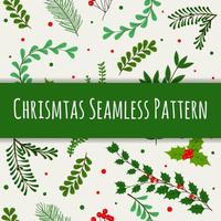 merry christmas seamless pattern design vector