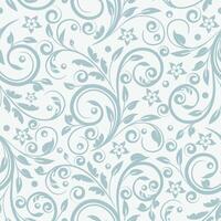 Seamless floral ornamental vector pattern. Background and wallpaper with flowers for fabric, textile and decoration.