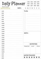 planificador de rutina diaria páginas imprimibles y digitales pegatinas 2023 tamaño a4 eps lista de tareas descarga del rastreador del planificador vector redimensionable con línea discontinua