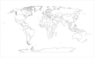 descarga de archivo eps de mandala de impresión de mapa mundial mejor uso para cualquier póster de arte de pared digital e impresión de pared, lienzo, etiqueta de archivo vector