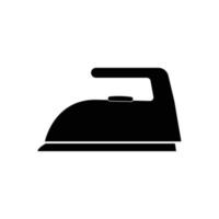 clothes iron logo vector