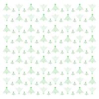 Christmas green colour of tree pattern vector