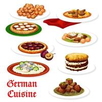German cuisine meat and fish dishes