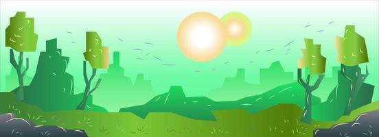 Planet Game Background vector