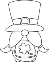 Gmone St Patrick's Day Cartoon Character vector