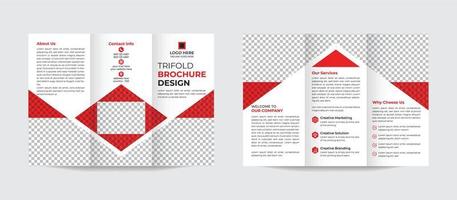 Trifold Brochure Template, Style, Highly trending Brochure Template, Modern design, layout design. Corporate business annual report, catalog, magazine, flyer mockup, Creative Design Pro Vector