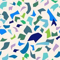 seamless terrazzo patterns vector