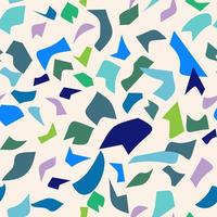 seamless terrazzo patterns vector