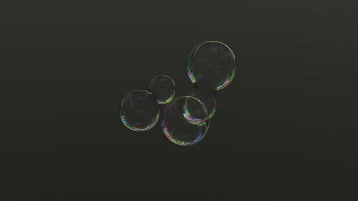 Abstract beautiful air bubbles mesh motion with black   smooth  coloful bubbles 16143623 Stock Video at Vecteezy