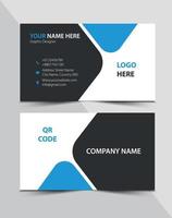 Vector business card design or visiting card template.