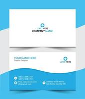 Vector business card design or visiting card template.