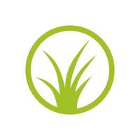 grass vector logo