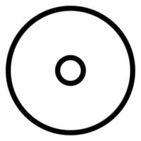Compact Disk Icon Design vector