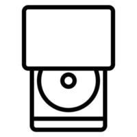 Disk Icon Design vector