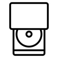 Disk Icon Design vector