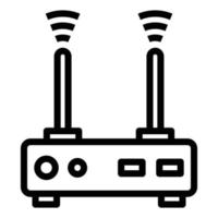 Router Icon Design vector