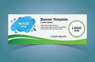 Web Banner Design Template For Medical. Modern Medical Health Social Media Cover Design, Banner, and Web Banner Template Design for Social Media. Usable for Banner, Cover, and Header. vector