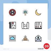 9 Creative Icons Modern Signs and Symbols of php development touch here develop natural Editable Vector Design Elements