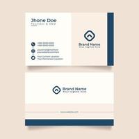 Modern creative business card and name card, horizontal simple clean template vector design, layout in rectangle size.