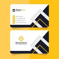 Business card design vector template