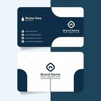 Business card design vector template