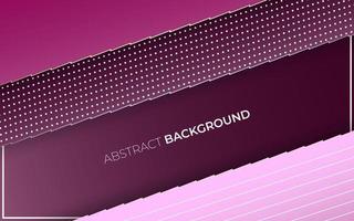 abstract geometric magenta color design vector
