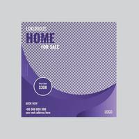 Social Media and social media Post or Square Banner Template design vector