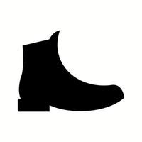 Unique Boots Vector Glyph Icon