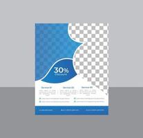 Home Development Flyer template vector