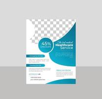 Modern Medical Flyer template vector