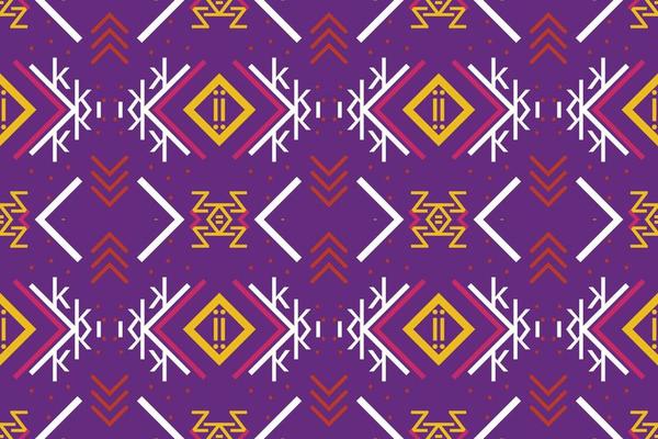 Ethnic Aztec Ikat Seamless Pattern Textile ikat diamond seamless pattern digital vector design for Print saree Kurti Borneo Fabric Aztec brush symbols swatches stylish