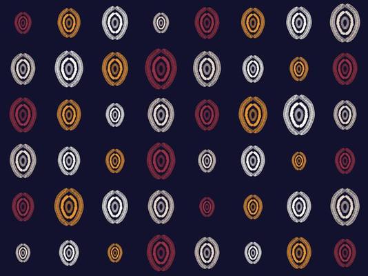 Freehand Pattern Drawing Aztec print fabric Seamless Pattern Design Geometric African American oriental traditional vector illustrations. Embroidery style.