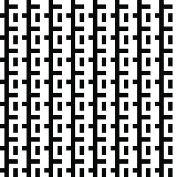 patrón transparente de vector minimalista monocromo. textura abstracta con estilo minimalista. mosaicos geométricos repetitivos de elementos rayados