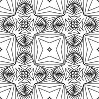 Monochrome 3D wireframe geometric shapes Abstract dynamical crumpled texture. 3D pattern. The illusion of movement pattern. vector