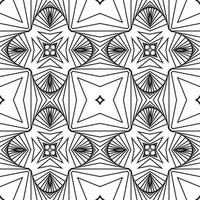 Monochrome 3D wireframe geometric shapes Abstract dynamical crumpled texture. 3D pattern. The illusion of movement pattern. vector