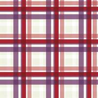 plaid pattern fabric design background is a patterned cloth consisting of criss-crossed, horizontal and vertical bands in multiple colours. Tartans are regarded as a cultural icon of Scotland. vector