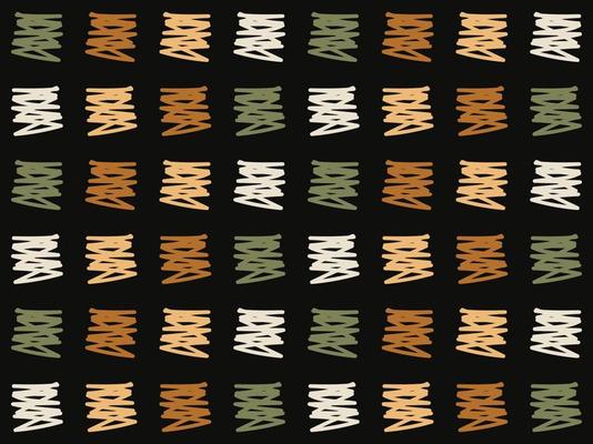 Abstract Freehand Pattern Aztec fabric prints Seamless Pattern Design Geometric boho texture vector illustrations background.