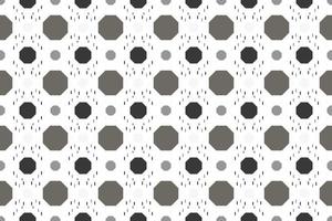 Abstract geometry shapes seamless pattern It consists of a polyhedron such as a circle square triangle Used in the textile industry, fabric pattern, paper, wallpaper, book cover vector