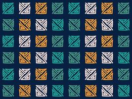 Freehand Sketch Native American fabric Seamless Pattern Design Ethnic Aztec fabric carpet mandala ornament native boho chevron textile. vector