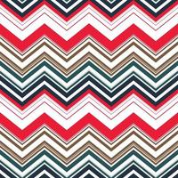 Vintage popular zigzag chevron pattern digital art print summer party backdrop design vector