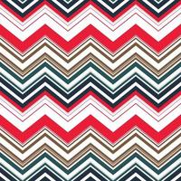 Vintage popular zigzag chevron pattern digital art print summer party backdrop design vector