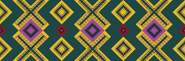 Indian ethnic design pattern. It is a pattern created by combining geometric shapes. Design for print. Using in the fashion industry. vector