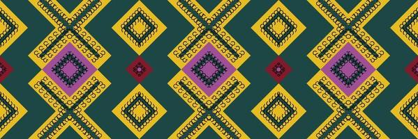 Indian ethnic design pattern. It is a pattern created by combining geometric shapes. Design for print. Using in the fashion industry. vector