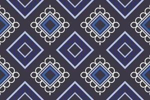 Ethnic pattern Philippine textile. traditional pattern design It is a pattern created by combining geometric shapes. Design for print. Using in the fashion industry. vector