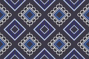 Ethnic pattern Philippine textile. traditional pattern design It is a pattern created by combining geometric shapes. Design for print. Using in the fashion industry. vector