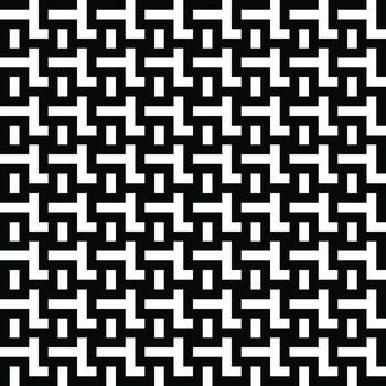 patrón transparente de vector minimalista monocromo abstracto. textura abstracta con estilo minimalista. mosaicos geométricos repetitivos de elementos rayados