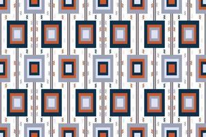 Trendy Modern geometry shapes vector seamless pattern It consists of a polyhedron such as a circle square triangle Used in the textile industry, fabric pattern, paper, wallpaper, book cover